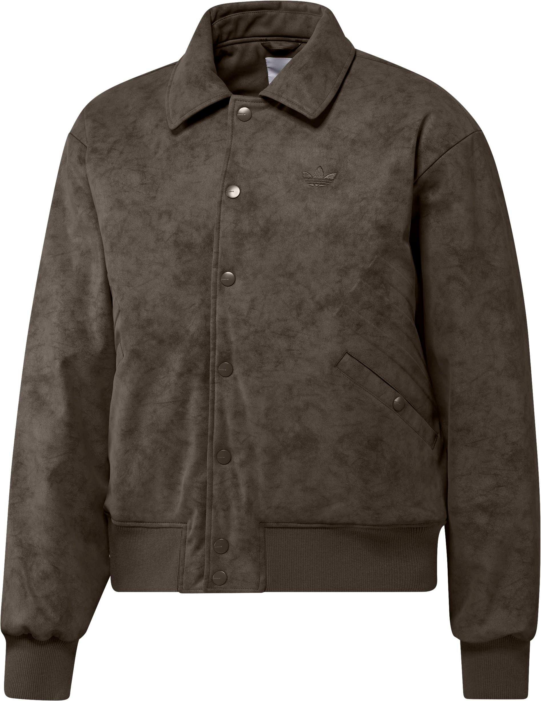 adidas Originals Men's Cutline Pleater Jacket - Branch Brown - BRANCH BROWN